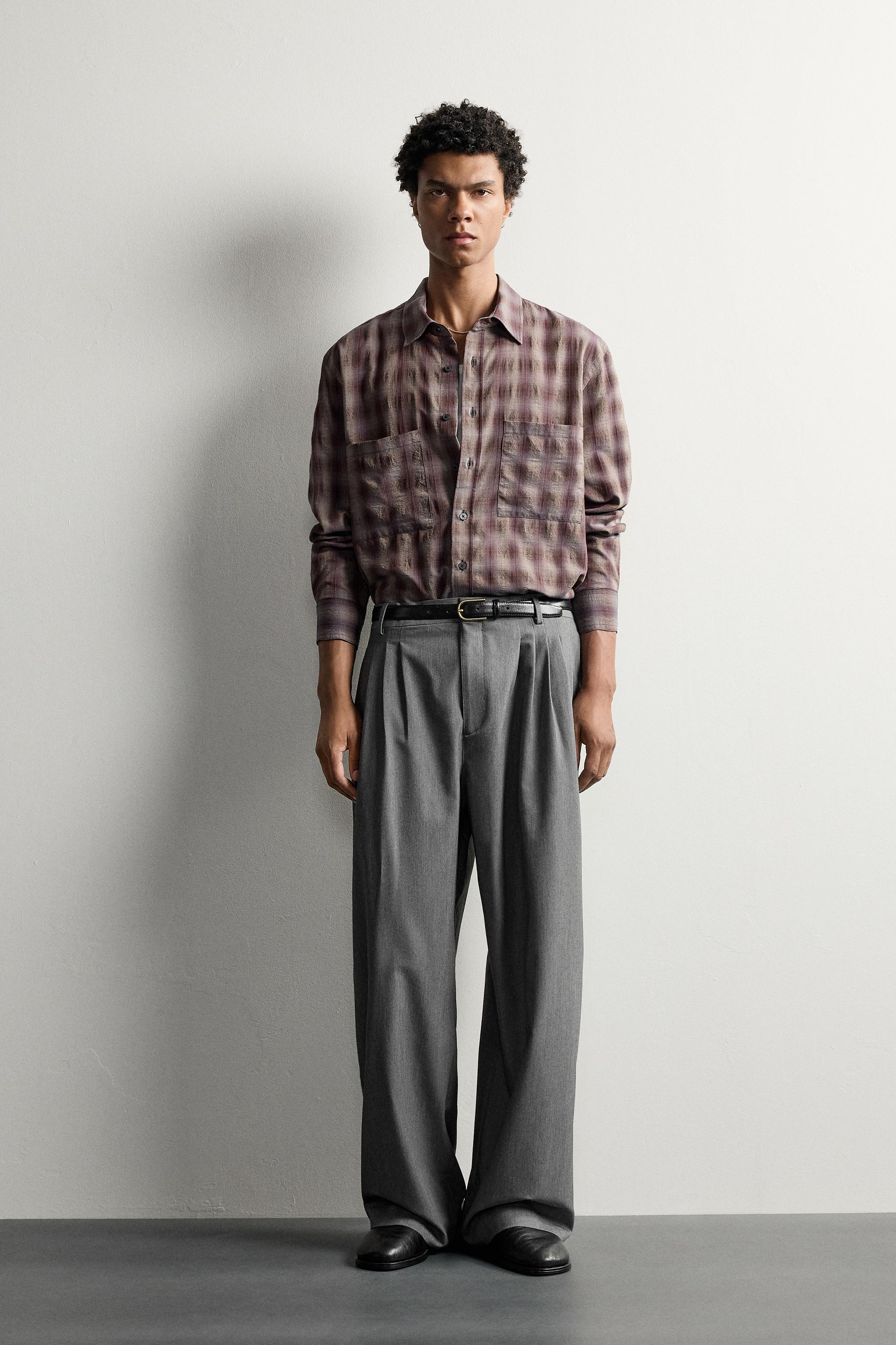 CHECKED POCKET SHIRT